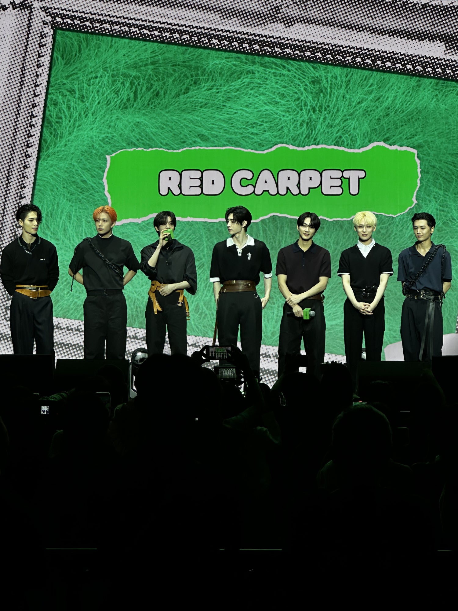 Enhypen at Kcon LA 2024 Red Carpet