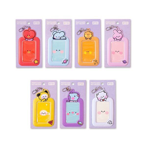 BT21 Minini Photocard Key Holder