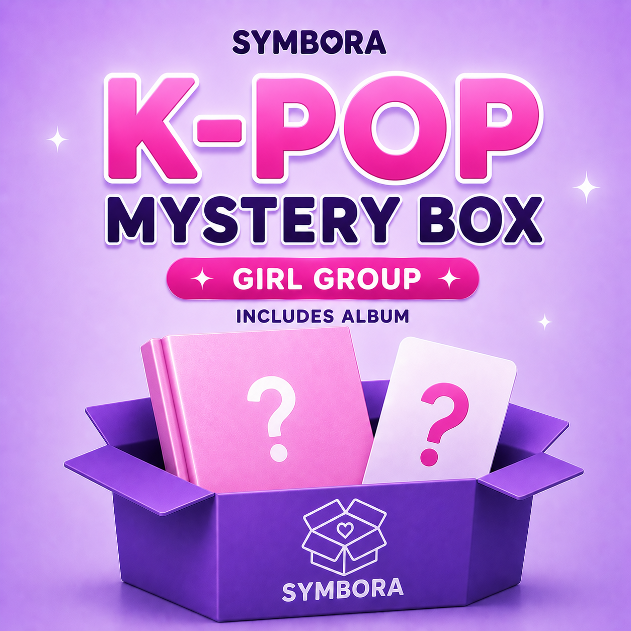 K-Pop Girl Group Mystery Box - Includes Albums and Official Merch