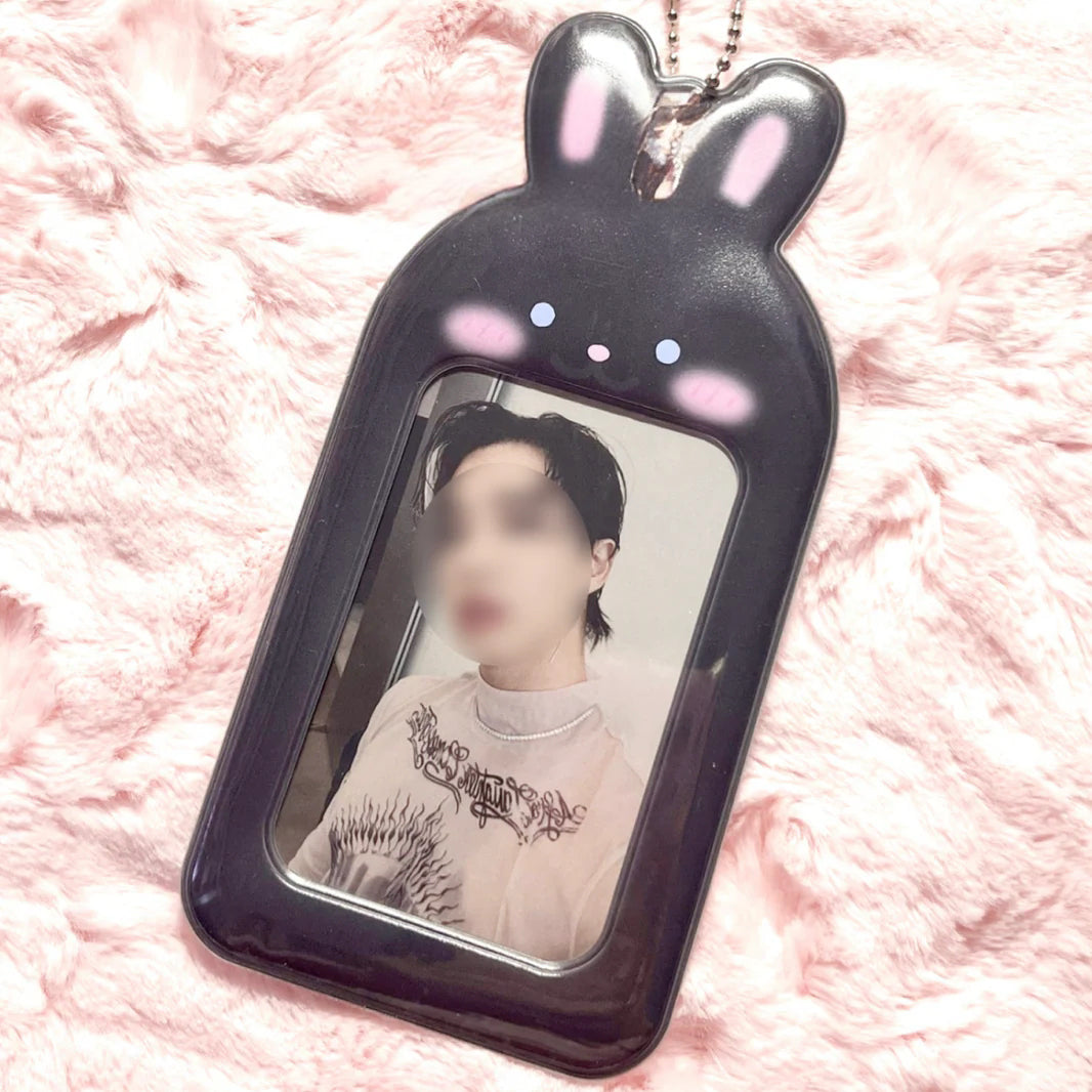 DuckyWorld Photocard Holder - Black Bunny