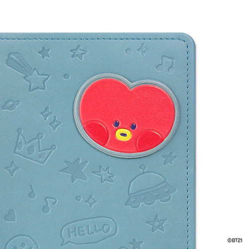 BT21 Leather Patch Passport Cover