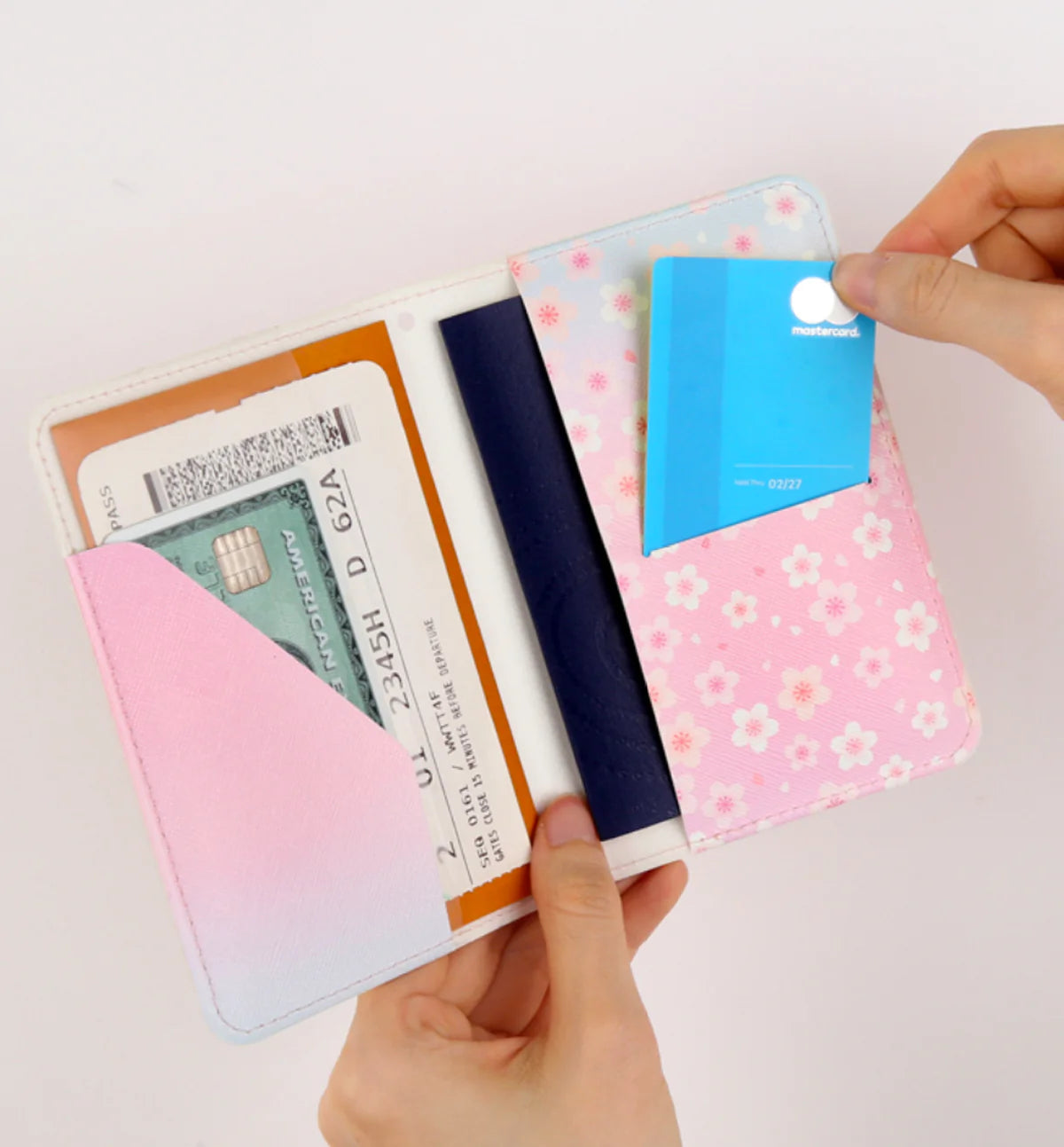 BT21 Cherry Blossom Passport Cover