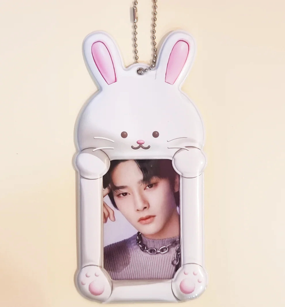 DuckyWorld Photocard Holder - White Bunny