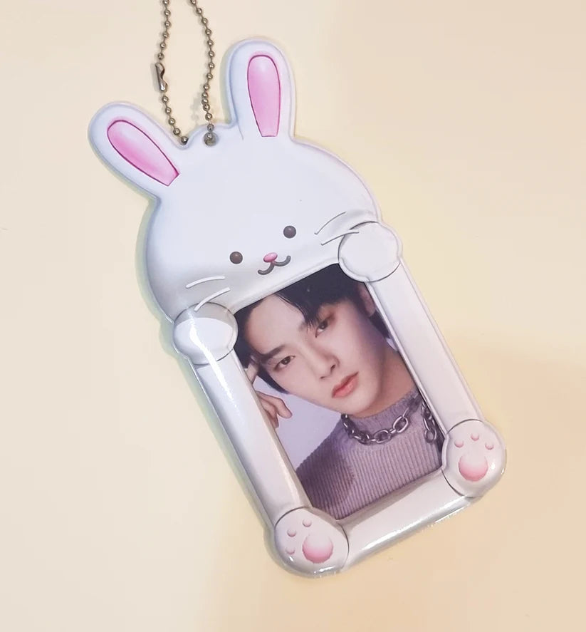 DuckyWorld Photocard Holder - White Bunny
