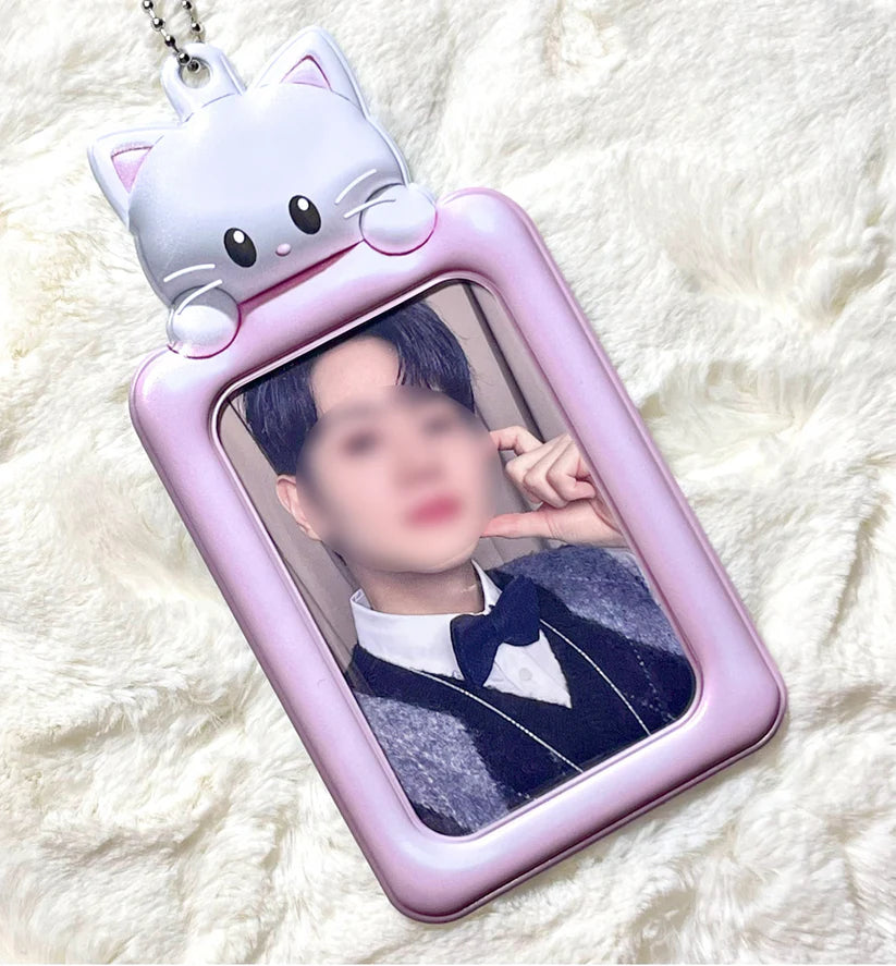 Durunaru Photocard Holder - White Cat
