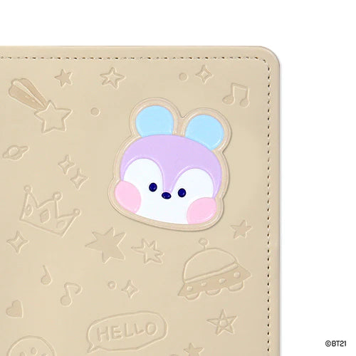 BT21 Leather Patch Passport Cover
