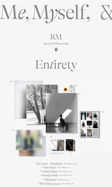 RM - Special 8 Photo-Folio Me, Myself, and RM ‘Entirety’