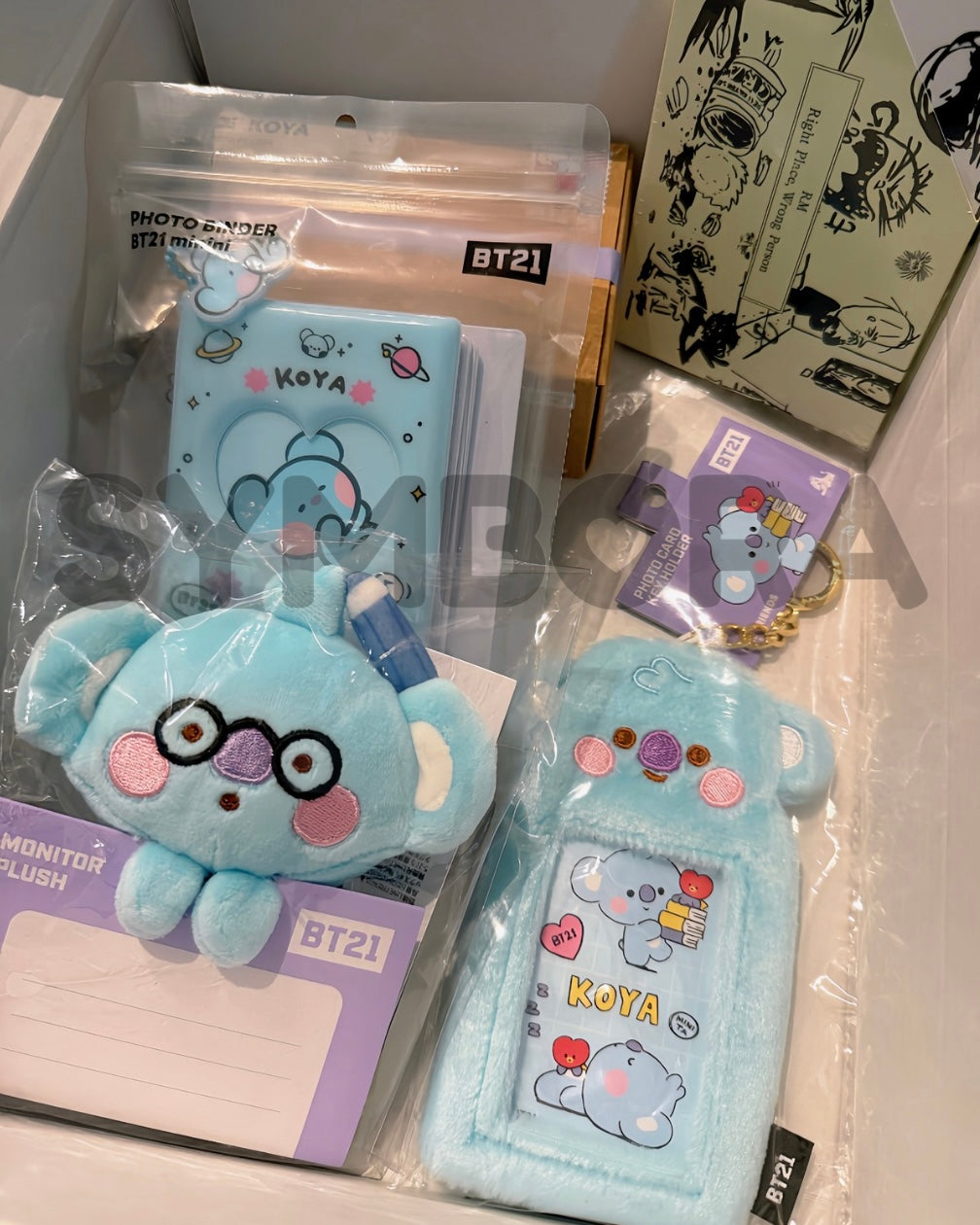 BTSグッズ BTS BT21 Official Authentic Goods NEW BASIC Mini Bagcham Pouch +
