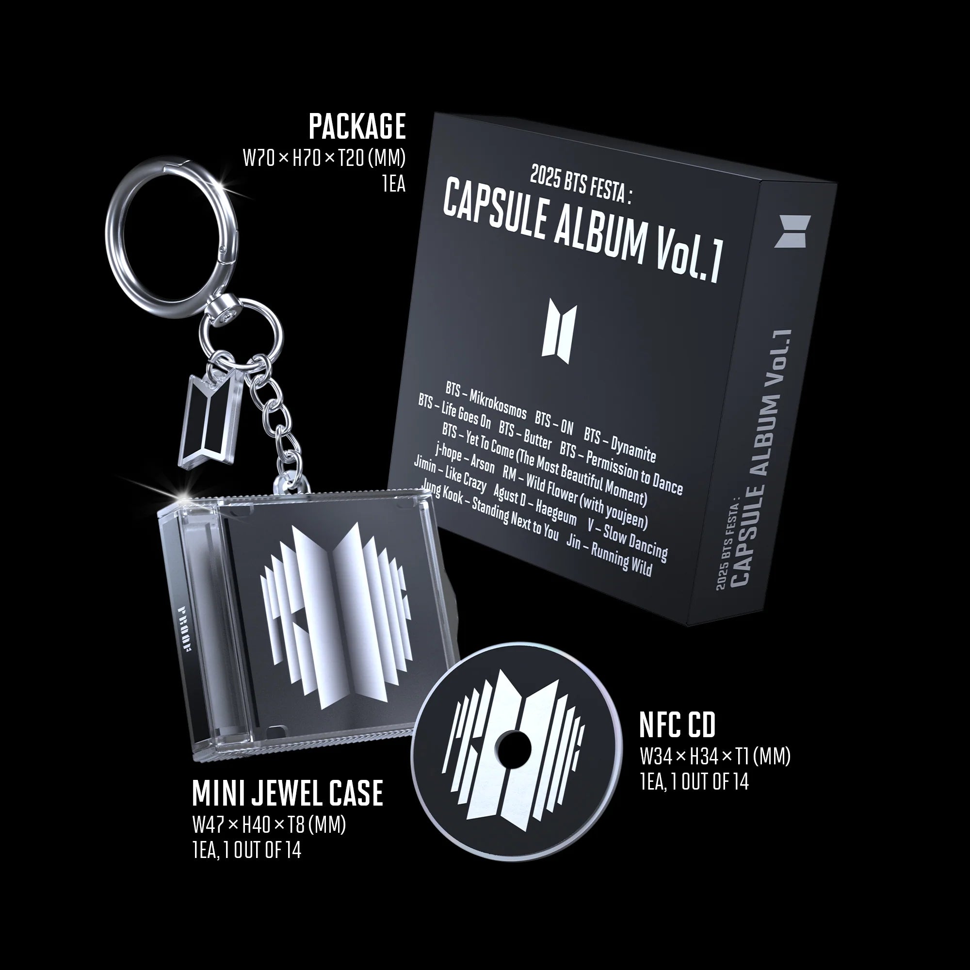 BTS Album - 2025 BTS FESTA: CAPSULE ALBUM Vol.1