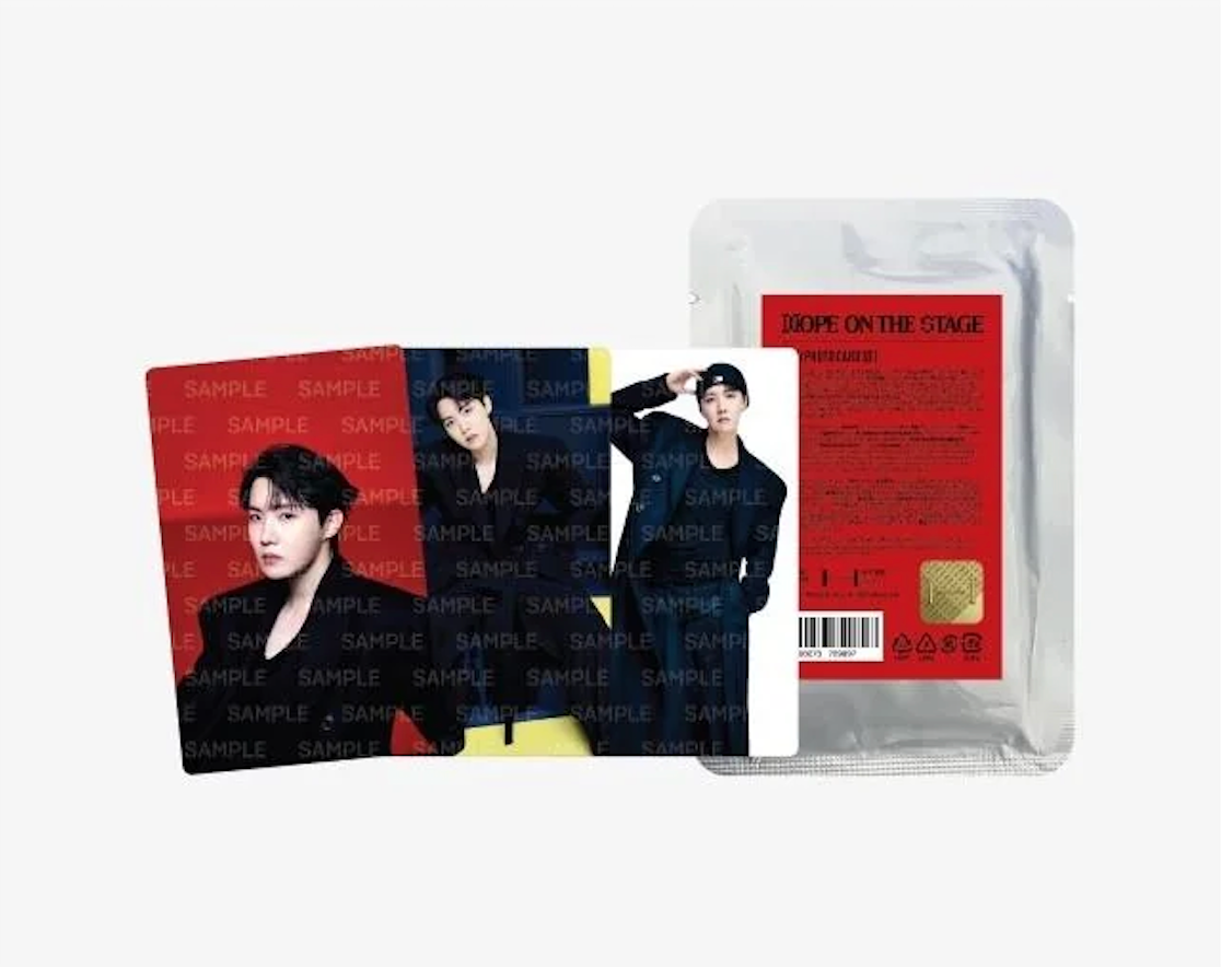 BTS j-hope - Hope on the Stage Tour Mini Photocard Set