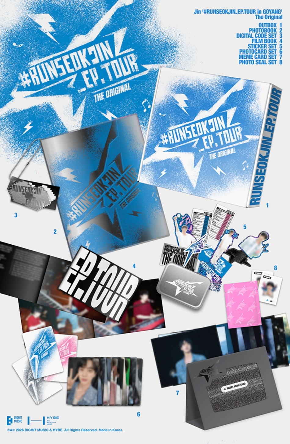 Jin '#RUNSEOKJIN_EP.TOUR in GOYANG' The Original