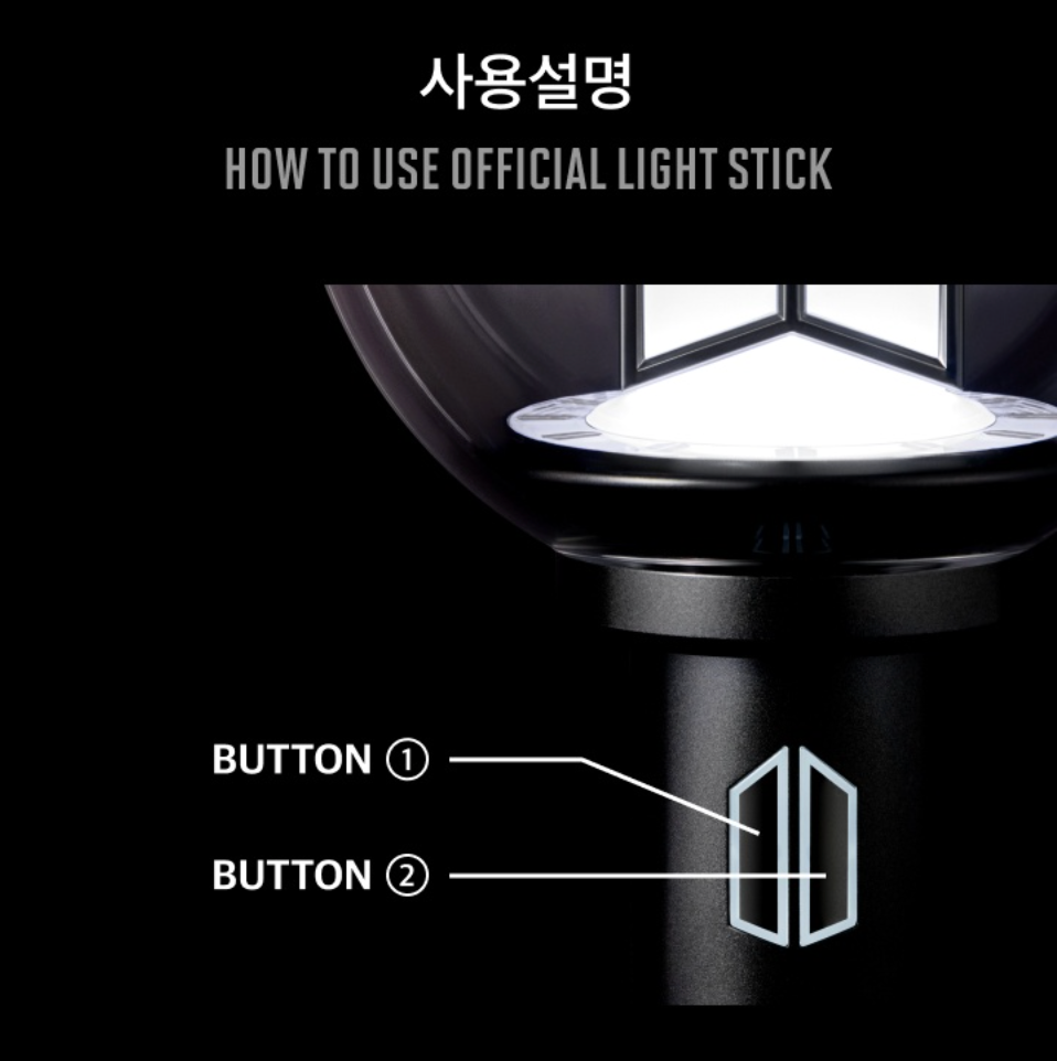 BTS OFFICIAL LIGHT STICK VER.4 (NEW ARMY BOMB) - OFFICIAL