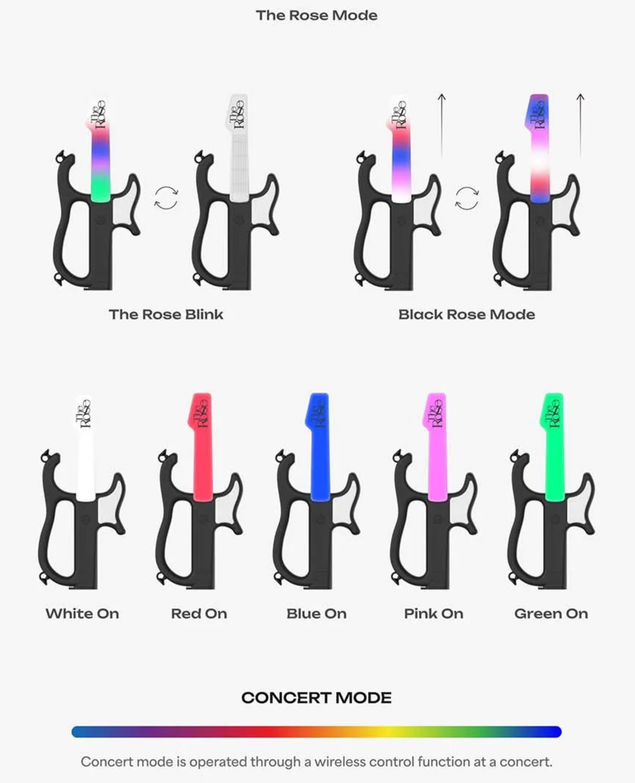 The Rose - Official Light Stick (Rostar)